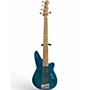 Used Reverend Mercalli 5 FM Teal Electric Bass Guitar Teal