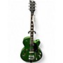 Used Reverend PA-1 Metallic Emerald Hollow Body Electric Guitar Metallic Emerald