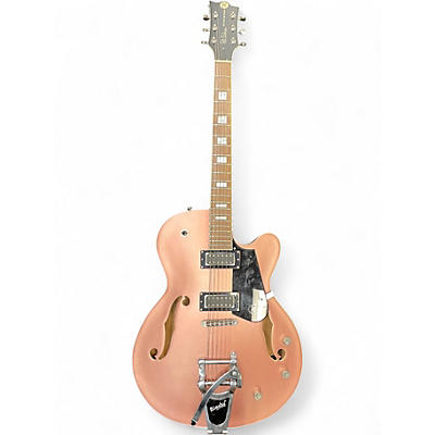 Used Reverend PA-1RB Mulberry Mist Hollow Body Electric Guitar