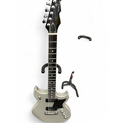 Used Reverend REEVES GABRIEL DIRTBIKE ROYALE SILVER Solid Body Electric Guitar