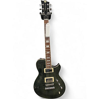 Used Reverend ROUNDHOUSE Green Solid Body Electric Guitar