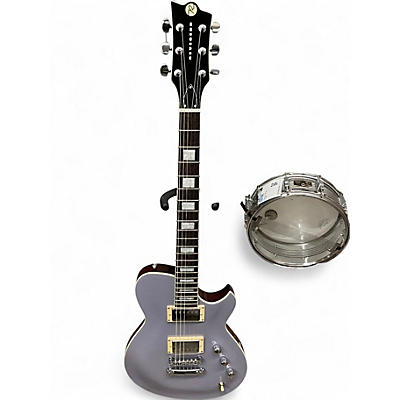 Used Reverend ROUNDHOUSE NOS PERIWINKLE Solid Body Electric Guitar