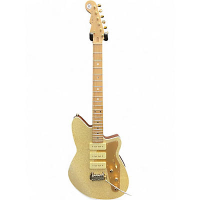 Used Reverend RYAN MALICSI SIGNIATURE  WHITE GOLD SPARKLE Solid Body Electric Guitar