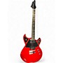 Used Reverend Reeves Gabrel Spacehawk HT Metallic Red Hollow Body Electric Guitar Metallic Red