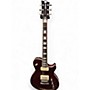 Used Reverend Roundhouse H90 Metallic Bordeaux Solid Body Electric Guitar Metallic Bordeaux