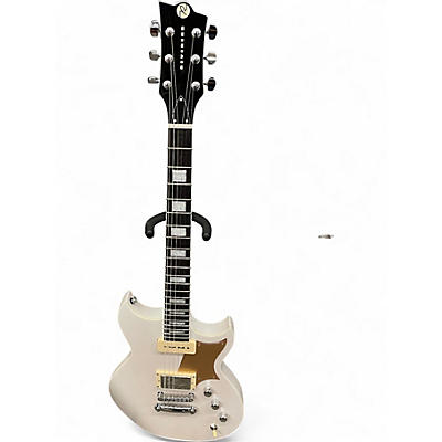 Used Reverend SENSEI H90 NOS Trans White Solid Body Electric Guitar