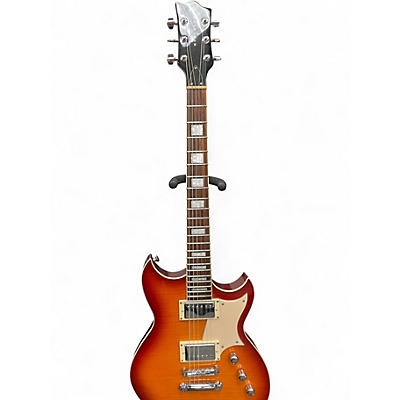Used Reverend SENSEI HB HONEY BURST Honey Burst Solid Body Electric Guitar