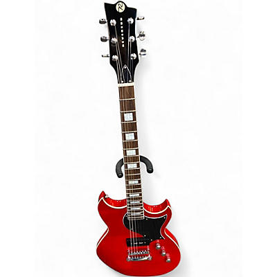 Used Reverend SENSEI JR RED Solid Body Electric Guitar