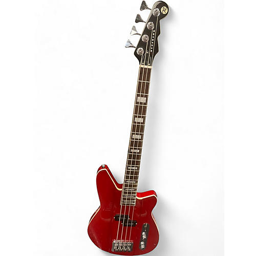 Reverend Used Reverend SENTINEL TRANSPARENT CHERRY Electric Bass Guitar TRANSPARENT CHERRY