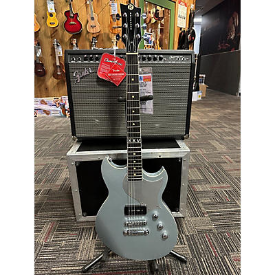 Reverend Used Reverend Sensai Jr. 25th Anniversary METALIC SILVER FREEZE Solid Body Electric Guitar