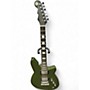 Used Reverend Shade Signature Army Green Solid Body Electric Guitar Army Green
