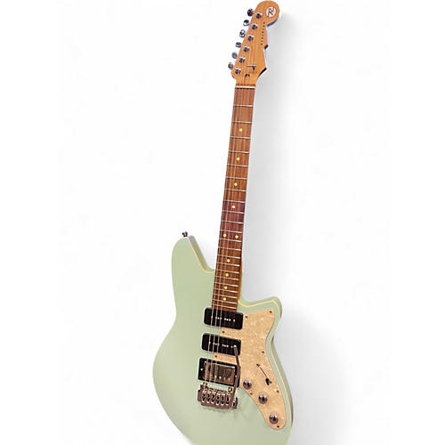 Used Reverend Six Gun HPP Chronic Blue Solid Body Electric Guitar Chronic Blue