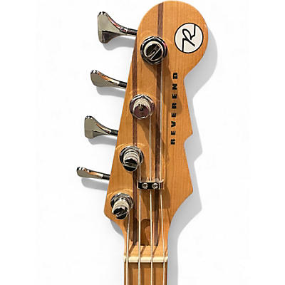 Used Reverend TRIAD BASS 4 Emerald Green BURST Electric Bass Guitar