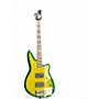 Used Reverend Thundergun avocado Electric Bass Guitar avocado