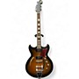 Used Reverend Tricky Gomez 290 Satin Coffee Burst Hollow Body Electric Guitar Satin Coffee Burst
