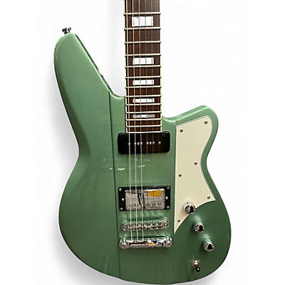 Used Reverend WARHAWK DAW GREEN SPARKLE Solid Body Electric Guitar