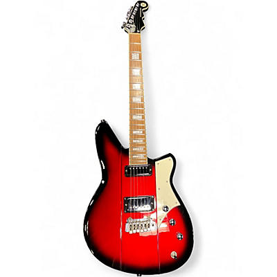Used Reverend WARHAWK DAW Metallic Candy Red Burst Solid Body Electric Guitar