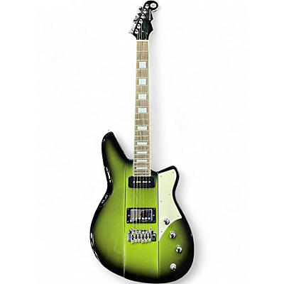Used Reverend WARHAWK DAW OLIVE BURST Solid Body Electric Guitar