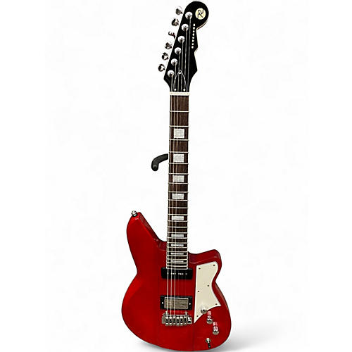 Used Reverend WARHAWK DOUBLE AGENT W NOS TRANS CHERRY Solid Body Electric Guitar TRANS CHERRY