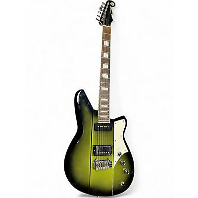 Used Reverend Warhawk DAW Avocado Green Solid Body Electric Guitar