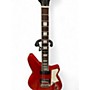 Used Reverend Warhawk DAW Trans Red Solid Body Electric Guitar Trans Red