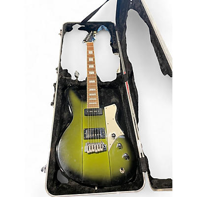 Used Reverend ZSG Green Solid Body Electric Guitar