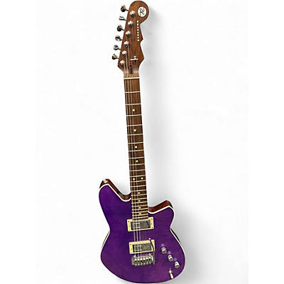 Used Reverend ZSG ITALIAN PURPLE Solid Body Electric Guitar