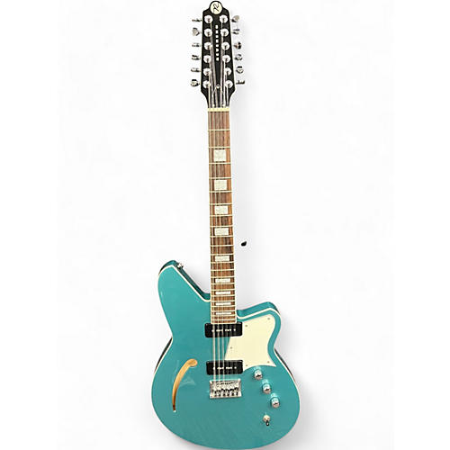 Reverend Used Reverend airwave Deep Sea Blue Hollow Body Electric Guitar Deep Sea Blue