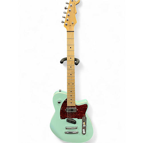 Used Reverend buckshot teal Solid Body Electric Guitar teal