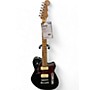 Used Reverend charger Black Solid Body Electric Guitar Black