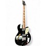 Used Reverend dub king Black Electric Bass Guitar Black
