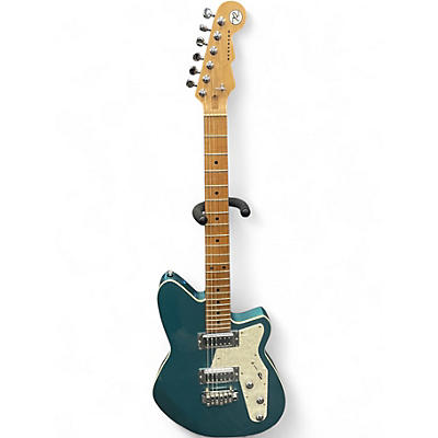 Used Reverend jetstream rb deep sea blue Solid Body Electric Guitar