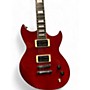 Used Reverend Used Reverend robin fink signature Crimson Red Trans Solid Body Electric Guitar Crimson Red Trans