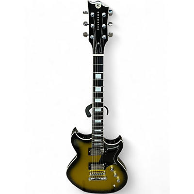Used Reverend sensei limited edition 2 Tone Sunburst Solid Body Electric Guitar