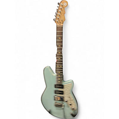 Used Reverend six gun Daphne Blue Solid Body Electric Guitar