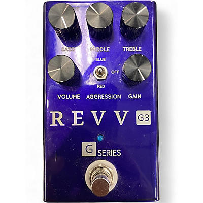 Used Revv Amplification G3 Overdrive/Distortion Effect Pedal