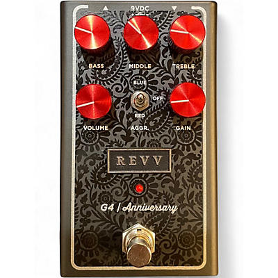 Used Revv Amplification G4 Anniversary Edition Distortion Effects Pedal Effect Pedal