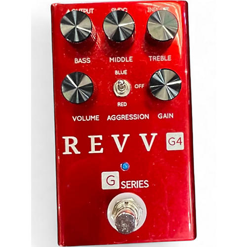 Used Revv Amplification G4 RED Effect Pedal
