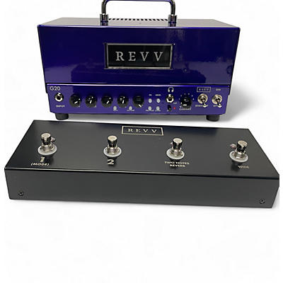 Revv Amplification Used Revv Amplification g20 with foot switch Tube Guitar Amp Head