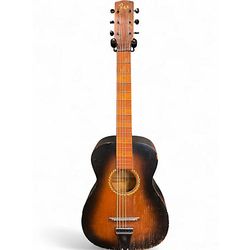 Used Rex  Parlor Vintage Sunburst Acoustic Guitar Vintage Sunburst