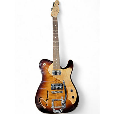 Used Ricardo Sanchez t rs sunburst Sunburst Hollow Body Electric Guitar