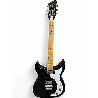Used Richmond by Godin Dorchester Black and White Solid Body Electric Guitar