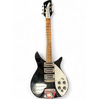 Used Rickenbacker 325C64 Black Solid Body Electric Guitar