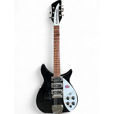 Used Rickenbacker 325C64 Black Solid Body Electric Guitar