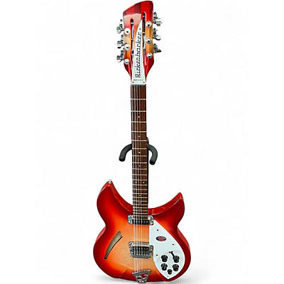 Used Rickenbacker 330/12 2 Color Sunburst Hollow Body Electric Guitar