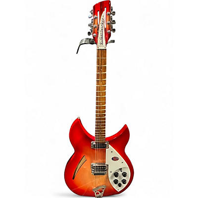 Used Rickenbacker 330/12 Fireglo Hollow Body Electric Guitar