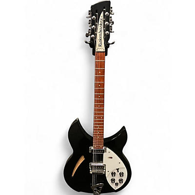 Used Rickenbacker 330/12 JET GLOW Hollow Body Electric Guitar