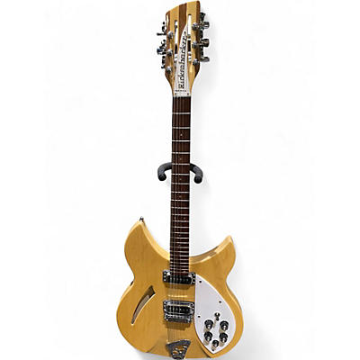 Used Rickenbacker 330/12 Natural Hollow Body Electric Guitar
