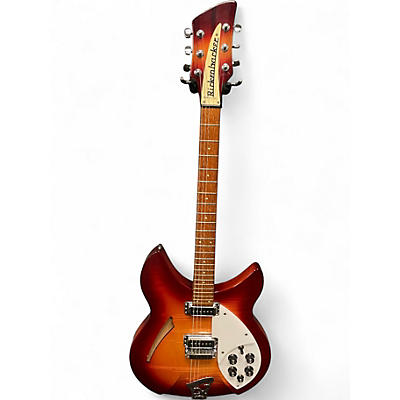 Used Rickenbacker 330 FIRE GLOW Hollow Body Electric Guitar