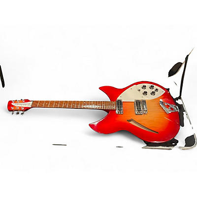 Used Rickenbacker 330 FIREGLOW Hollow Body Electric Guitar
